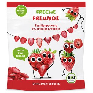 FF Bio Familienpackung Fruchtchips Erdbeere