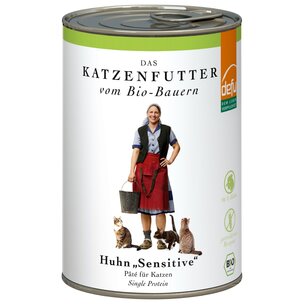 Katze Huhn 