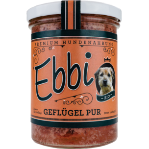 Ebbi Bio Geflügel Pur Hundefutter 