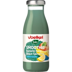 Smoothie Banane, Yuzu, Blaue Spirulina, kühlpflich