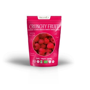 Gefriergetrocknete Bio-Himbeeren