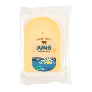 Aurora Scheibenkäse   Gouda Jung 5 x 150 g