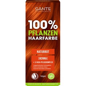 Pflanzenhaarfarbe Naturrot