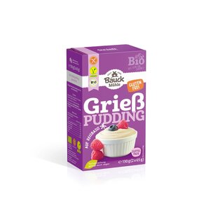 Grießpudding glutenfrei Bio