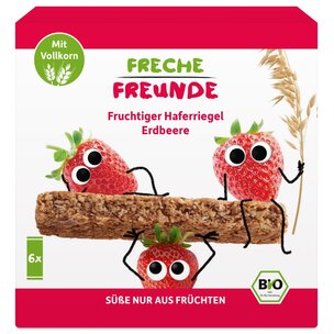 FF Bio Haferriegel Erdbeere 6x30g