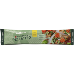 Bio Urkorn Pizzateig, gerollt