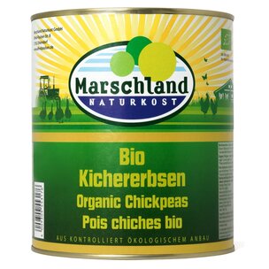 Bio-Kichererbsen 3.100 ml Ds. MARSCHLAND