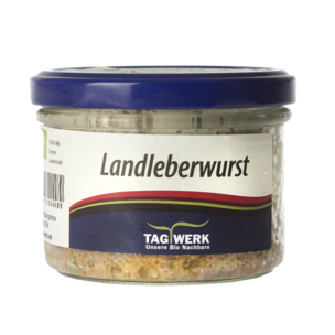 Landleberwurst im Glas