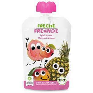 FF Bio Quetschie Apfel, Guave, Mango & Ananas