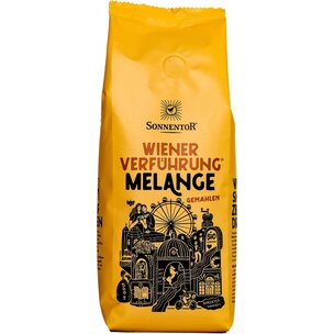 Melange Kaffee gemahlen