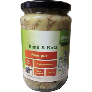 BURK's Rind pur 630g Bio Ergänzungsfutter