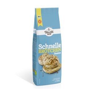 Schnelle Brötchen Saaten glutenfrei Bio