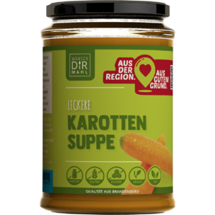 regionale Karottensuppe