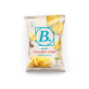 B. Kartoffel-Chips Meersalz 100g bio