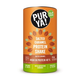 Protein Shake, Salted Caramel, Guarana, BIO, 480g