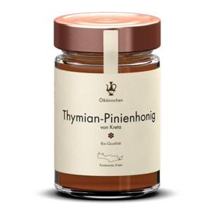 Ölkännchen Thymian-Pinienhonig, Lassithi, Kreta GR 250g 