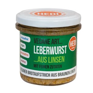 Vegane Art... Leberwurst mit feinen Zutaten