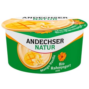 Bio Rahmjogurt mild Mango-Vanille 10%