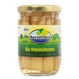 Bio-Maiskölbchen 240 ml Gl. MARSCHLAND
