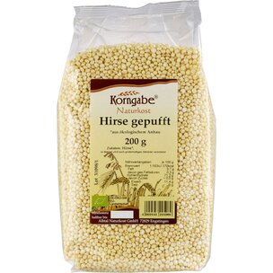 Hirse gepufft natur 