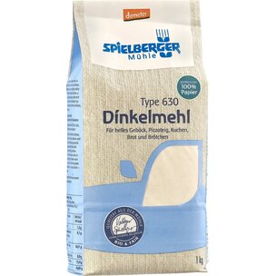 Dinkelmehl 630, demeter