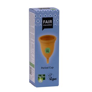 FAIR SQUARED Period Cup - Menstruationsbecher Grösse XL