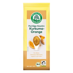 Kurkuma-Orange Porridge-Gewürz