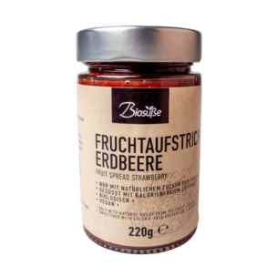 BioSüße Bio-Fruchtaufstrich Erdbeere 220g