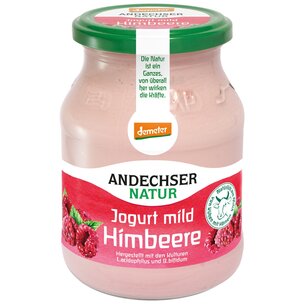 AN demeter Jogurt mild Himbeere 3,8%