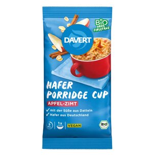 Porridge-Cup Apfel-Zimt 65g