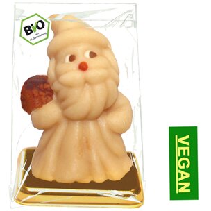 Großer Nikolaus vegane Marzipanfigur