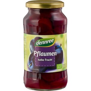 Pflaumen halbe Frucht