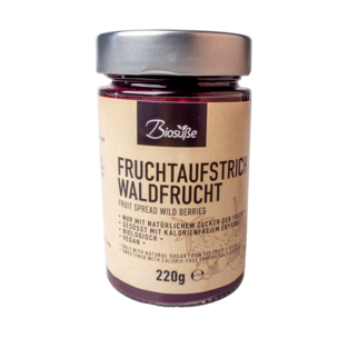 BioSüße Bio-Fruchtaufstrich Waldfrucht 220g