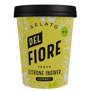 500ml Zitrone und Ingwer Sorbet