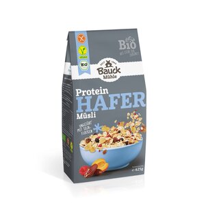 Hafer Müsli Protein glutenfrei Bio