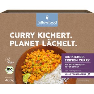 Kichererbsen Curry Bio Vegan			