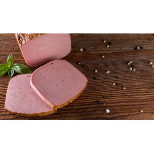 BIO Leberkäse natur 1 cm Scheiben