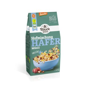 Hafer Müsli Hofmischung Demeter glutenfrei