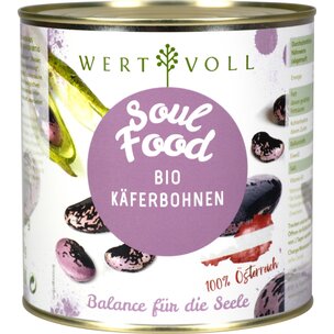 WERTVOLL Bio Käferbohnen essfertig 2650 ml