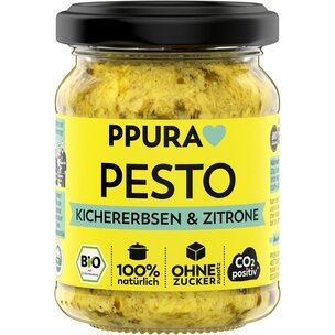 BIO Pesto Kichererbsen, Zitrone und Koriander 