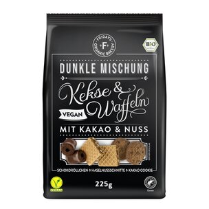 Dunkle Mischung Kekse & Waffeln