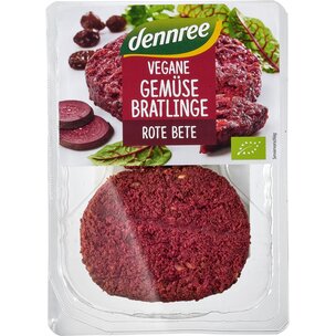 Vegane Gemüsebratlinge Rote Bete