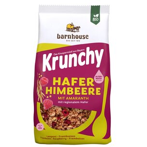 Krunchy Hafer-Himbeere mit Amaranth, 375g